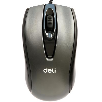 得力（deli） 3716 鼠标/笔记本鼠标/办公用品/高精准定位/有线USB鼠标（裕佳源）