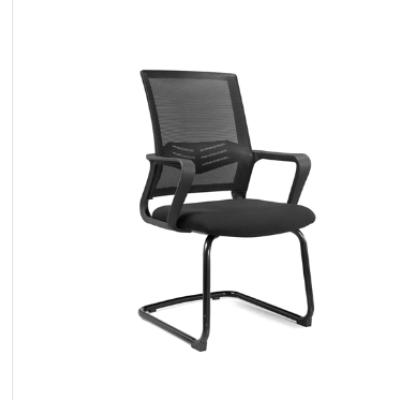 现代办公椅 舒适职员椅 透气网布 黑色